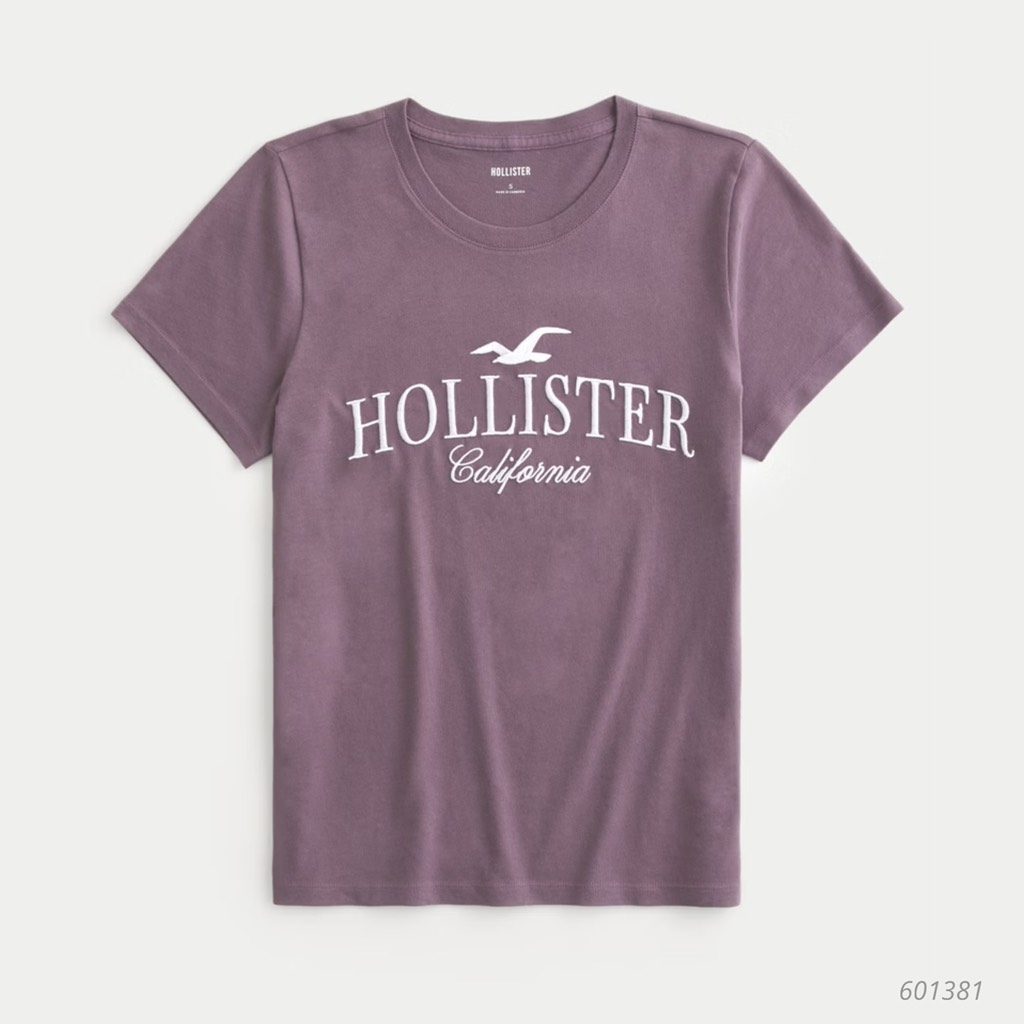 [ Hollister ] Easy Logo Graphic Tee
