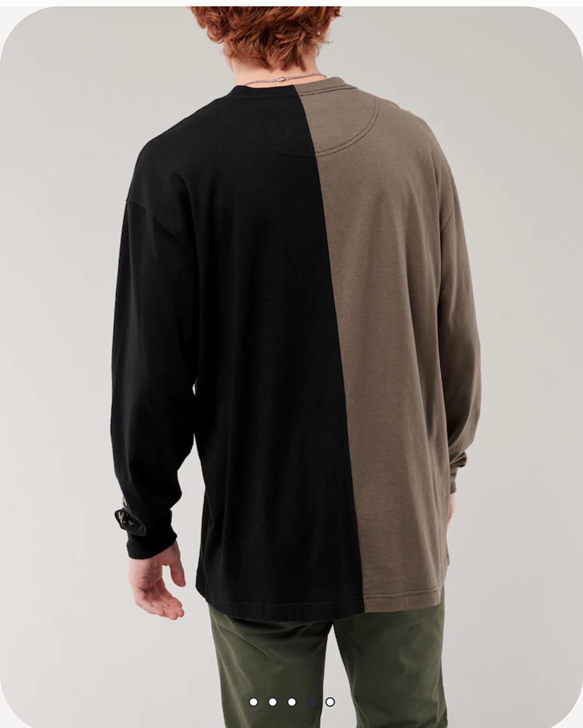 Áo thun nam Hollister Oversized Logo Graphic Tee