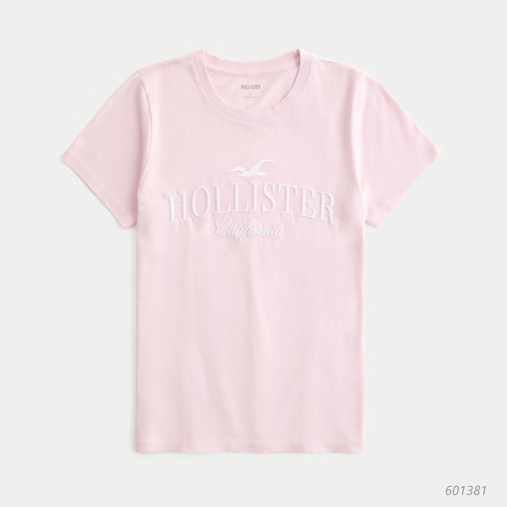 [ Hollister ] Easy Logo Graphic Tee