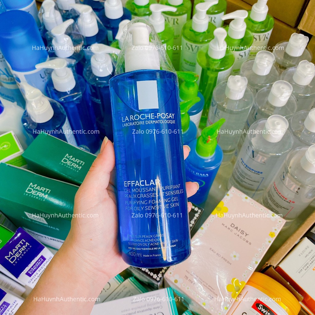 Gel Rửa Mặt Dành Cho Da Dầu Nhạy Cảm Effaclar Purifying Foaming Gel 400ml