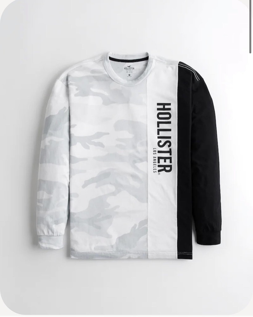 Áo thun nam Hollister Oversized Logo Graphic Tee