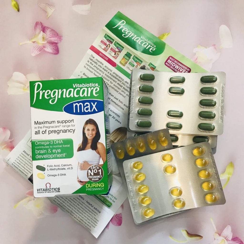 Vitamin Tổng Hợp Cho Mẹ Bầu Pregnacare Max 84 Vien Ha Huỳnh Authentic