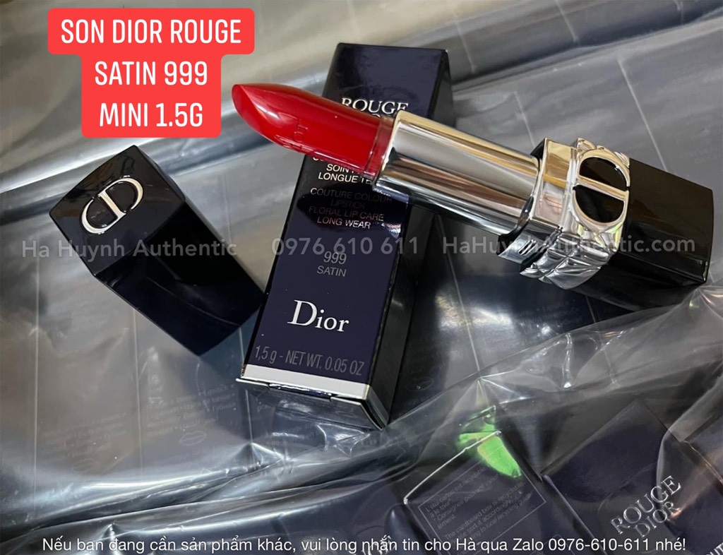 Mua Rouge Dior Mini Lipstick Coffret  999 Satin Red  999 Matte Red trên  Amazon Mỹ chính hãng 2023  Giaonhan247
