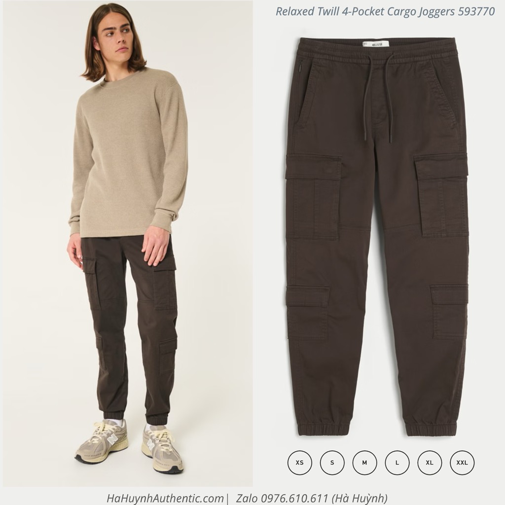 Quần Jogger nam Hollister