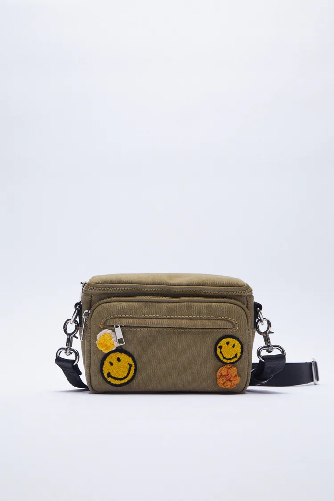CANVAS SMILEY ® CROSSBODY BAG