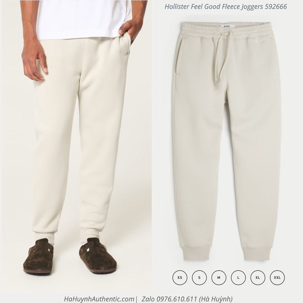 Quần Jogger nam Hollister