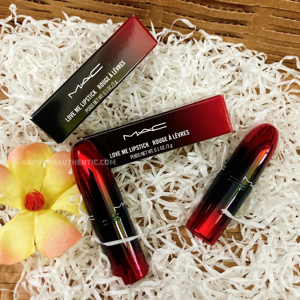 Son MAC Love Me Lipstick Rouge 423 E For Effortless (Đỏ thuần)