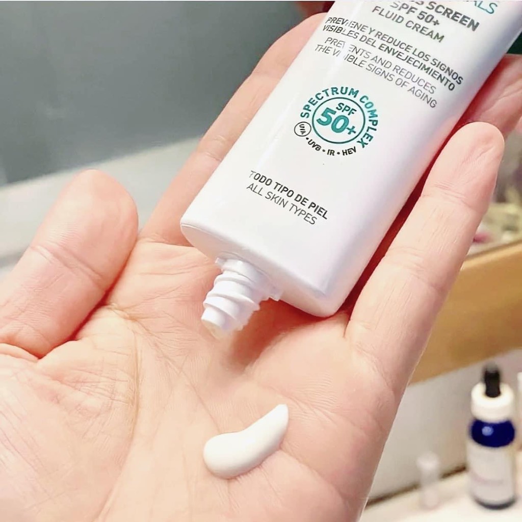 Kem chống nắng phổ rộng, chống lão hoá, ngăn ngừa nám MartiDerm The Originals Proteos Screen SPF50+ Fluid Cream