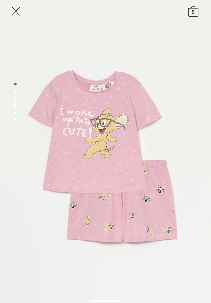 WBEI T-SHIRT AND BERMUDA SHORTS SET