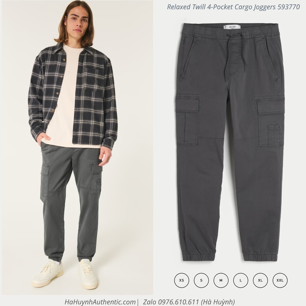 Quần Jogger nam Hollister