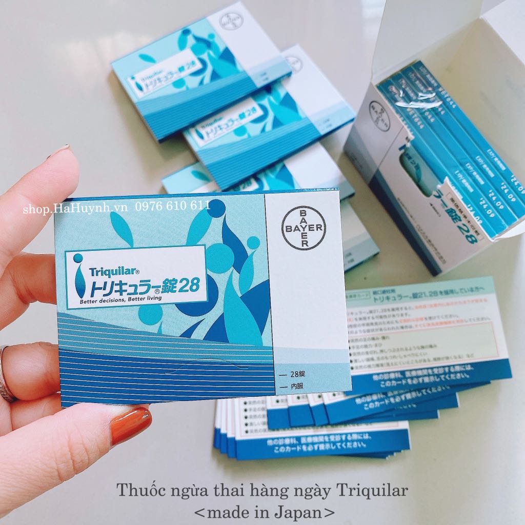 Thuốc ngừa thai Triquilar <Japan>