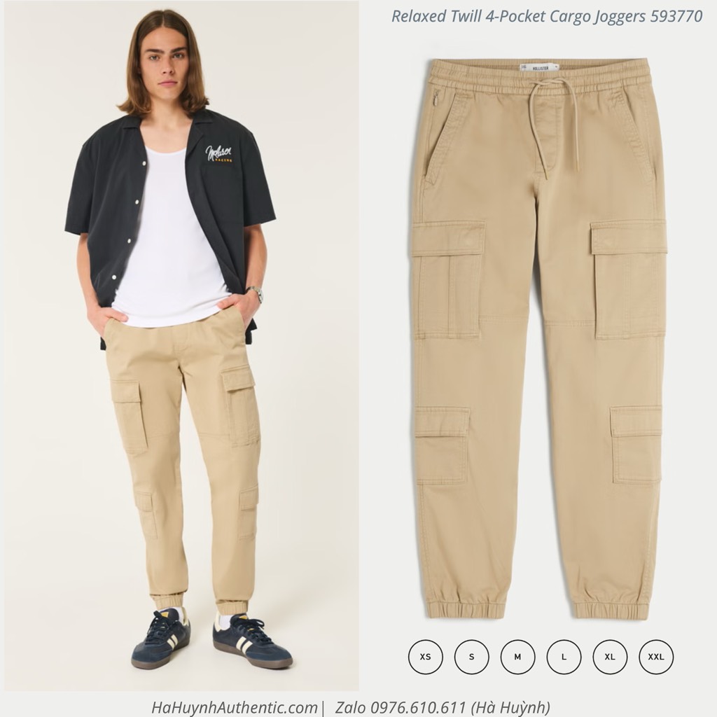 Quần Jogger nam Hollister