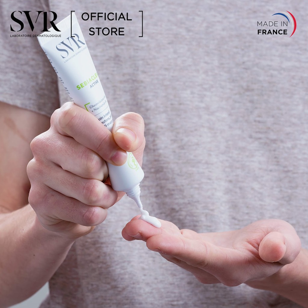 Kem dưỡng trị mụn SVR Sebiaclear Active