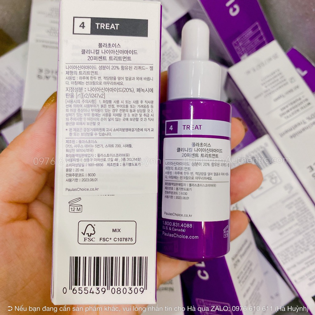 Tinh chất Paula’s Choice Clinical Niacinamide 20% Treatment