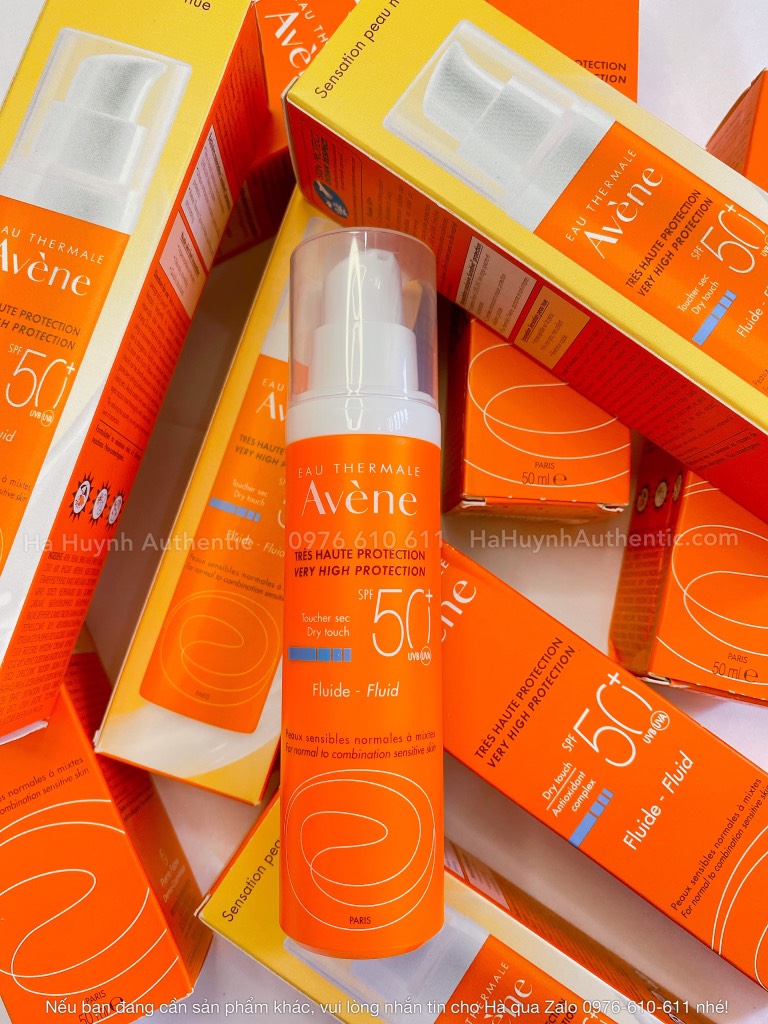 Kem chống nắng Avène Sun Care Fluid SPF50+ 50ml