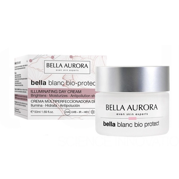 Kem Dưỡng Ngày Làm Sáng Da, Kiềm Dầu Bella Aurora Bella Blanc Bio-protect Illuminating Day Cream SPF 15 (50ml)