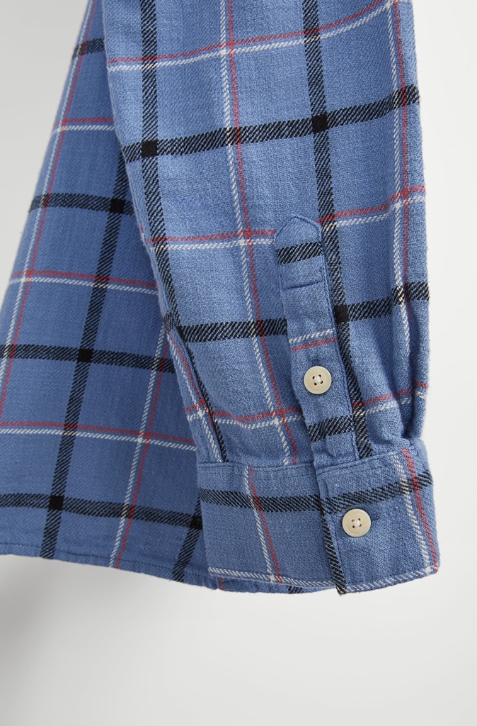 TEXTURED CHECK SHIRT