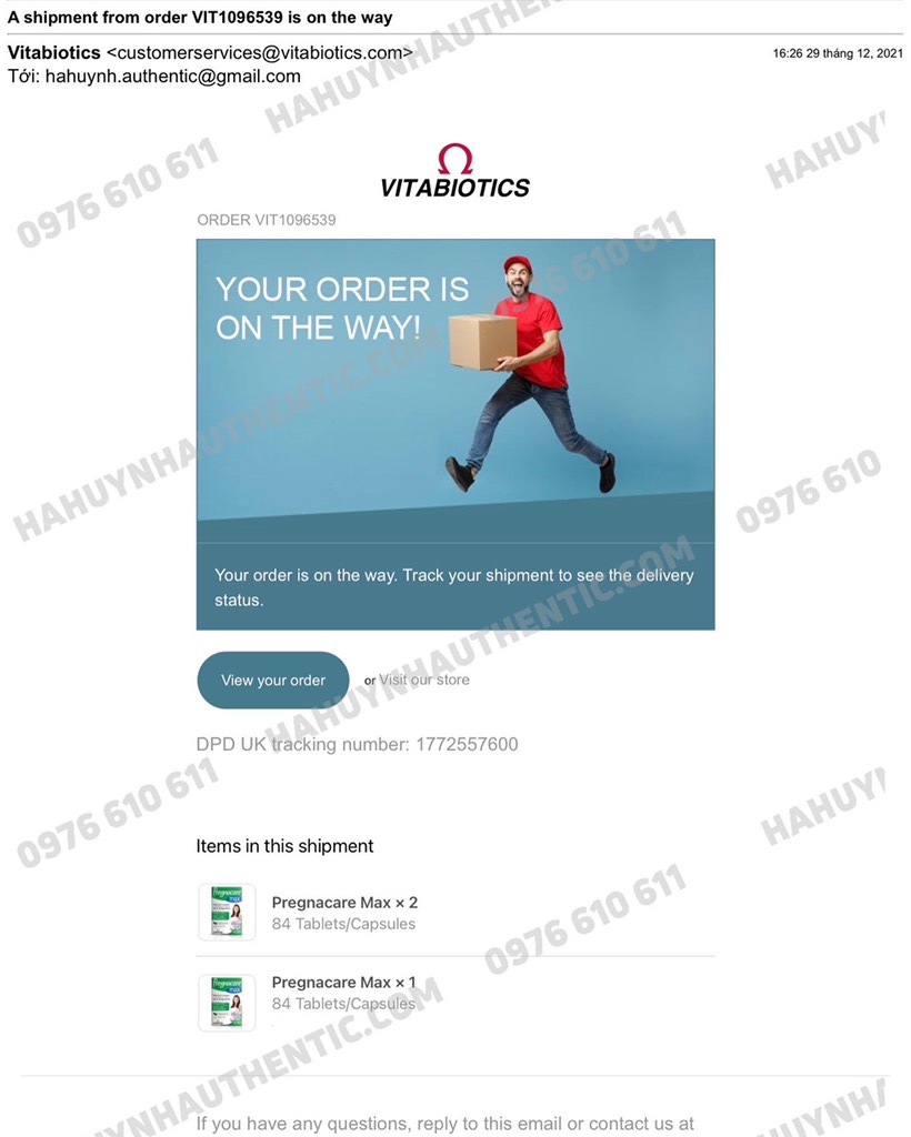 Vitamin Tổng Hợp Cho Phụ Nữ Sau Sinh Pregnacare Breast-feeding No1 UK