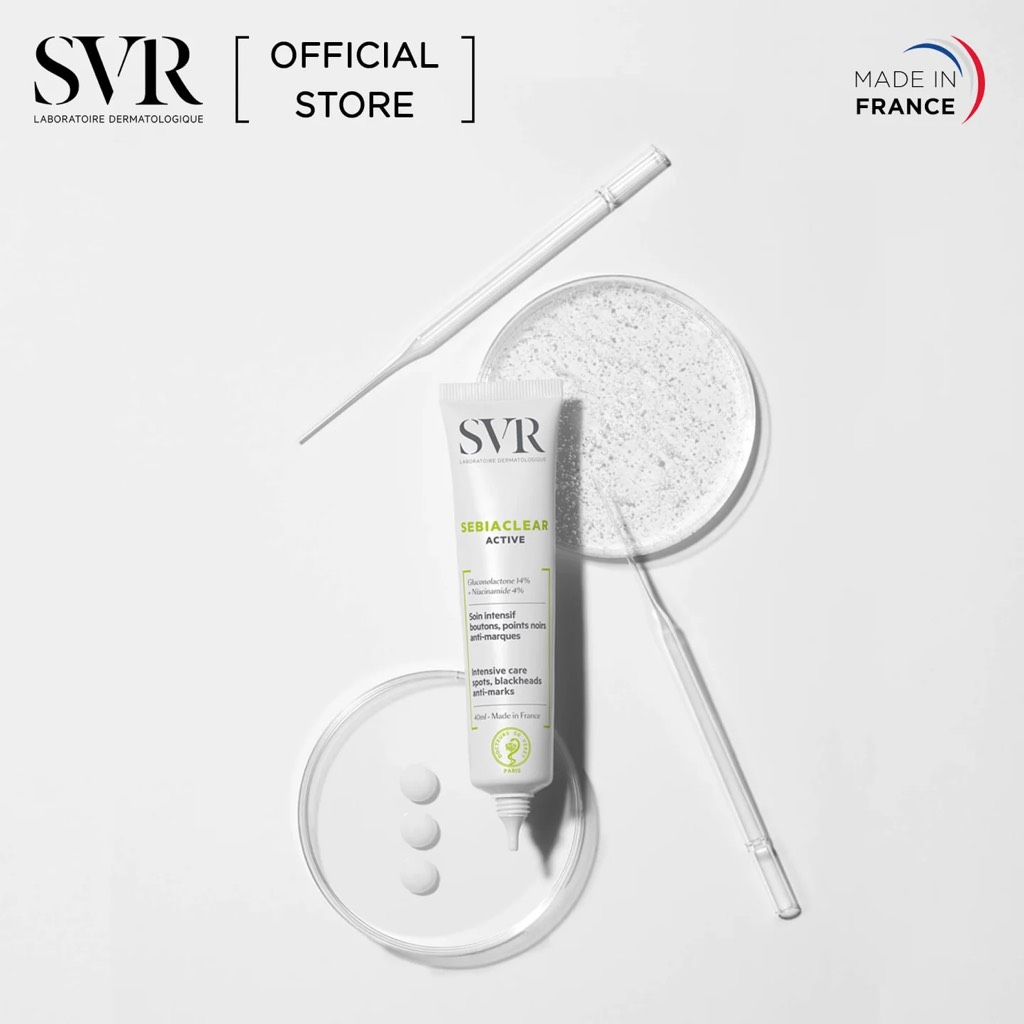 Kem dưỡng trị mụn SVR Sebiaclear Active