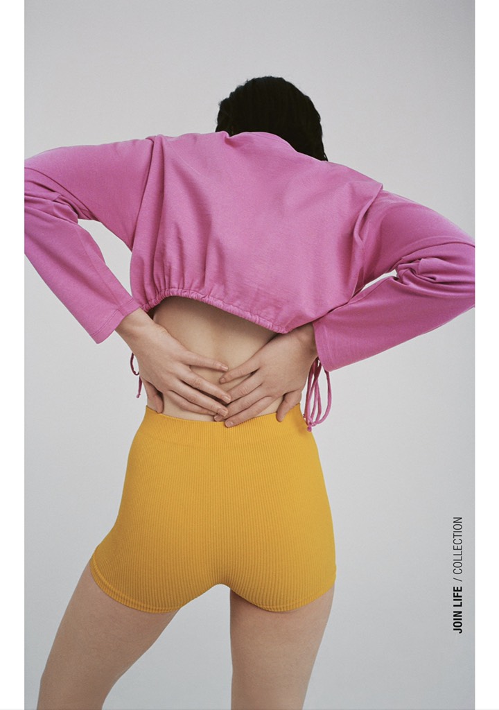 SEAMLESS CROP TOP PINK
