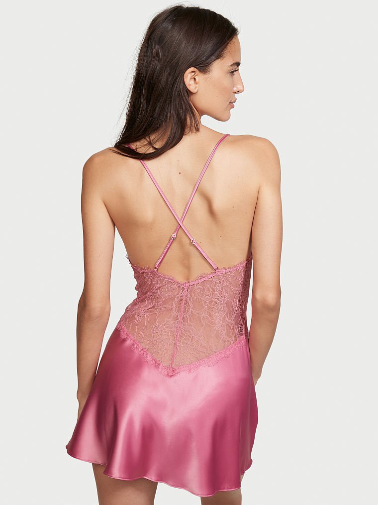 VICTORIA'S SECRET Lace Plunge Slip