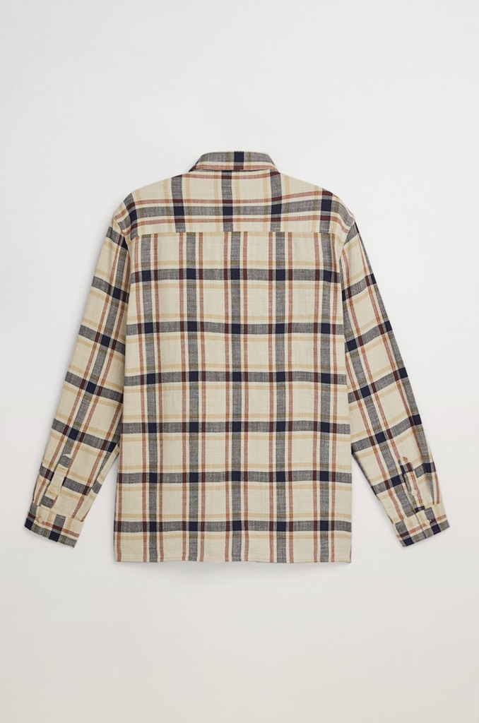 TEXTURED CHECK SHIRT