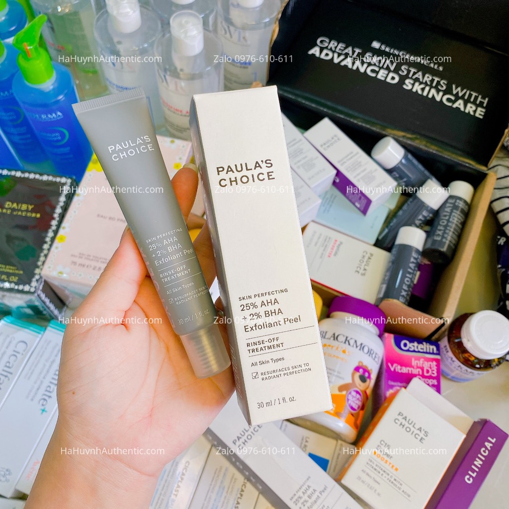 Tinh chất thay da sinh học Paula’s Choice 25% AHA + 2% BHA EXFOLIANT PEEL