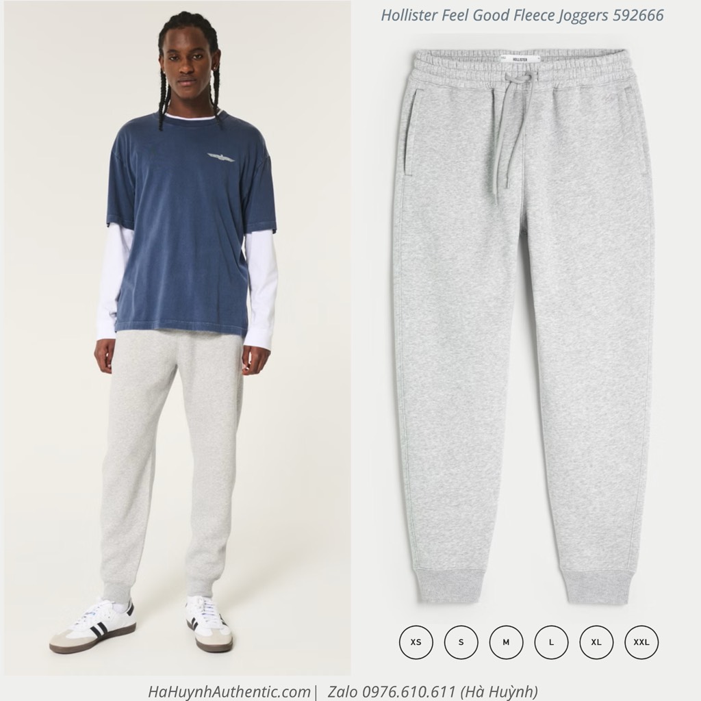 Quần Jogger nam Hollister