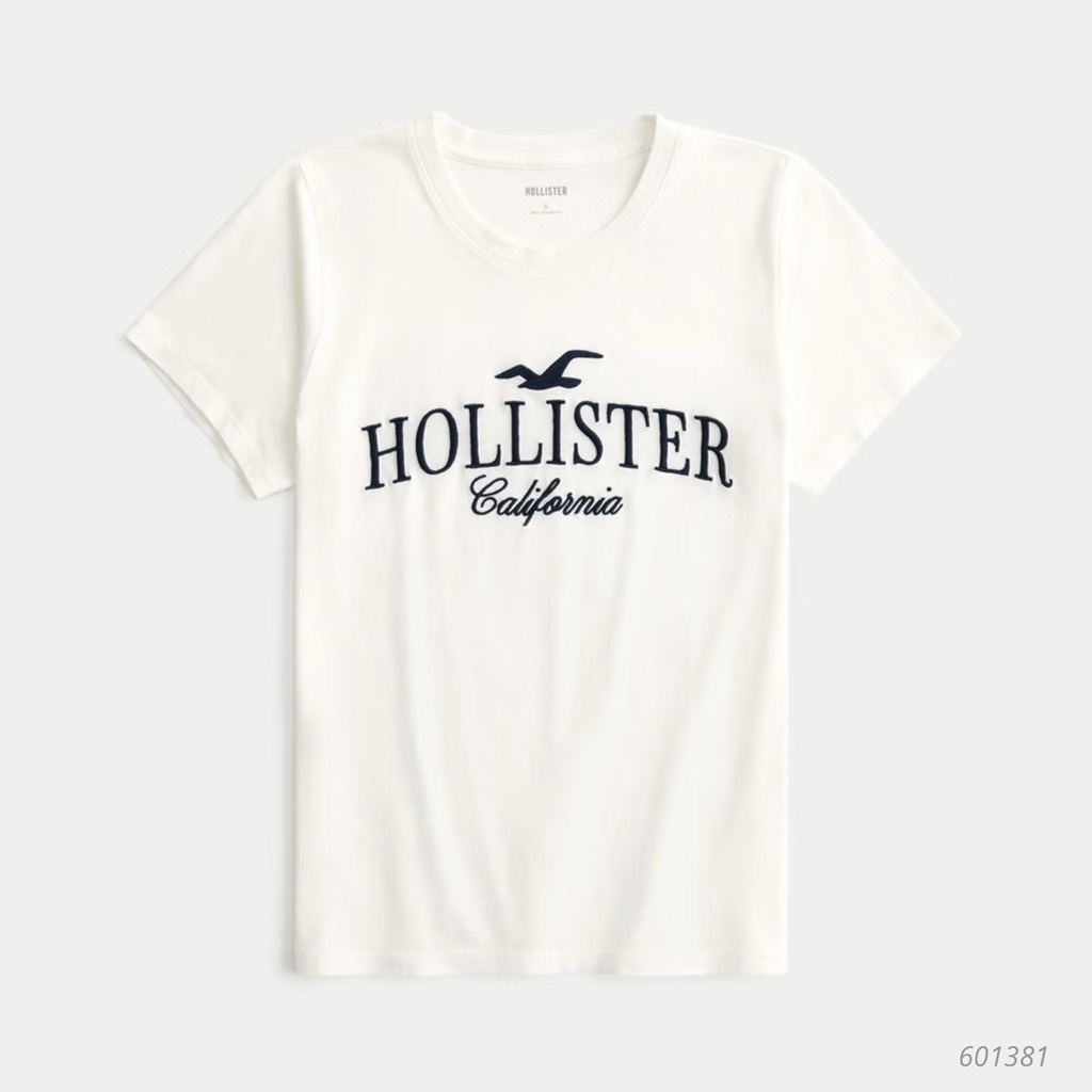[ Hollister ] Easy Logo Graphic Tee