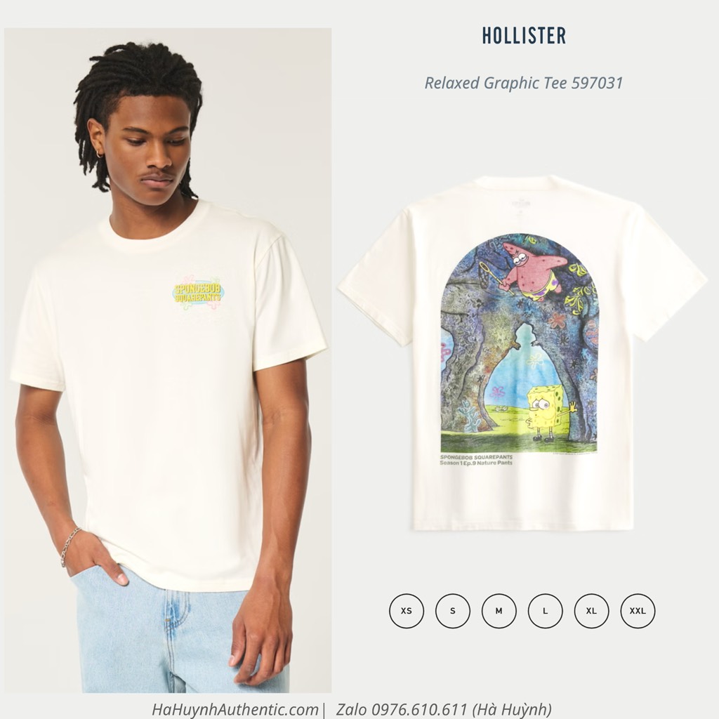 Áo thun nam Hollister