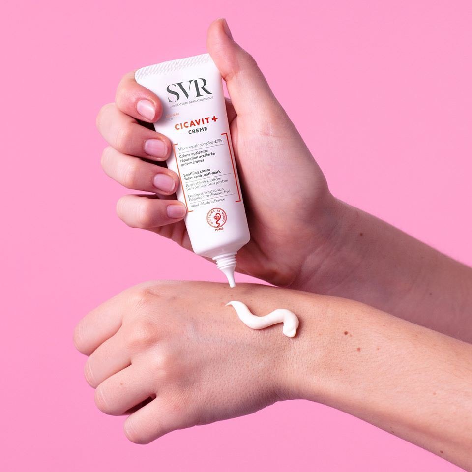Kem dưỡng và làm dịu da dành cho da nứt nẻ, mẫn đỏ SVR CICAVIT+ Crème 40ml