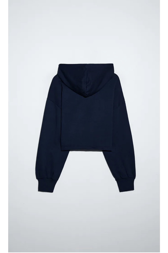 VARSITY HOODIE - NAVY BLUE
