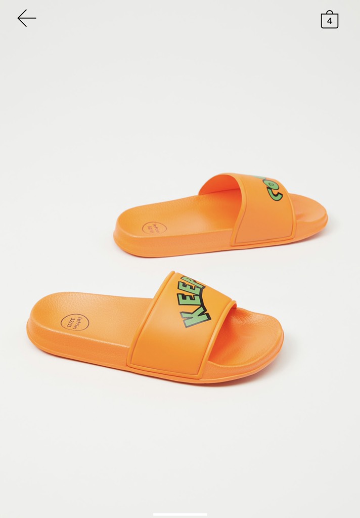 SLOGAN POOL SANDALS