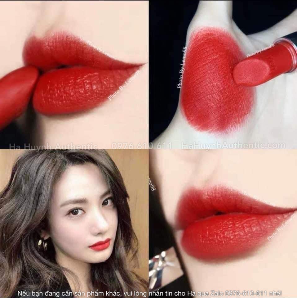 [Bill Pháp] Son Dior Rouge Satin 999 (bản mini 1.5g)