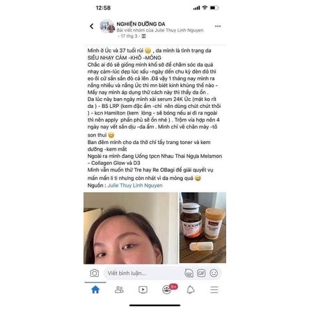 Viên uống bổ sung collagen Swisse Beauty Collagen Glow With Collagen Peptides