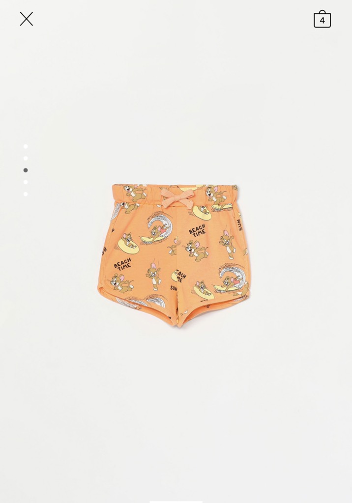 TOM & JERRY © &™ WBEI STRAPPY TOP AND BERMUDA SHORTS SET