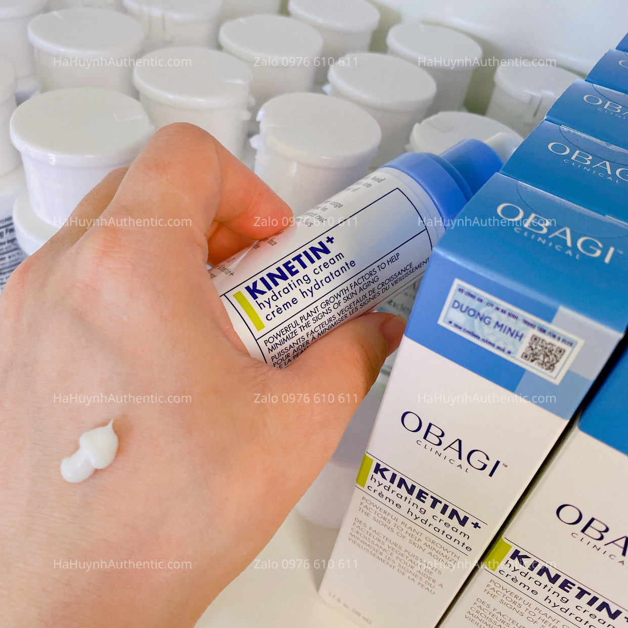 Kem dưỡng phục hồi làm dịu da OBAGI CLINICAL Kinetin+ Hydrating Cream