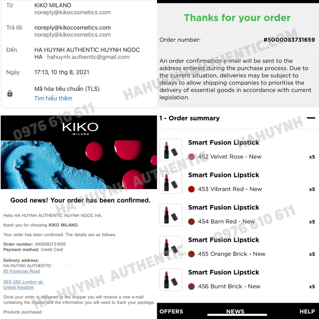 Son Kiko Smart Fusion Lipstick