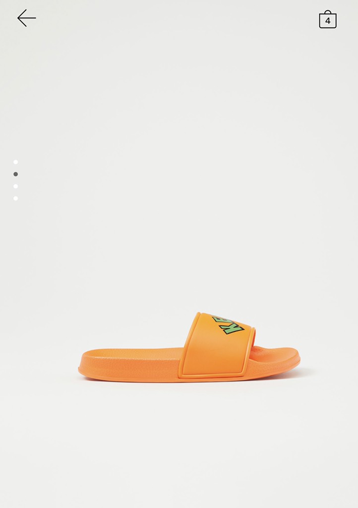 SLOGAN POOL SANDALS