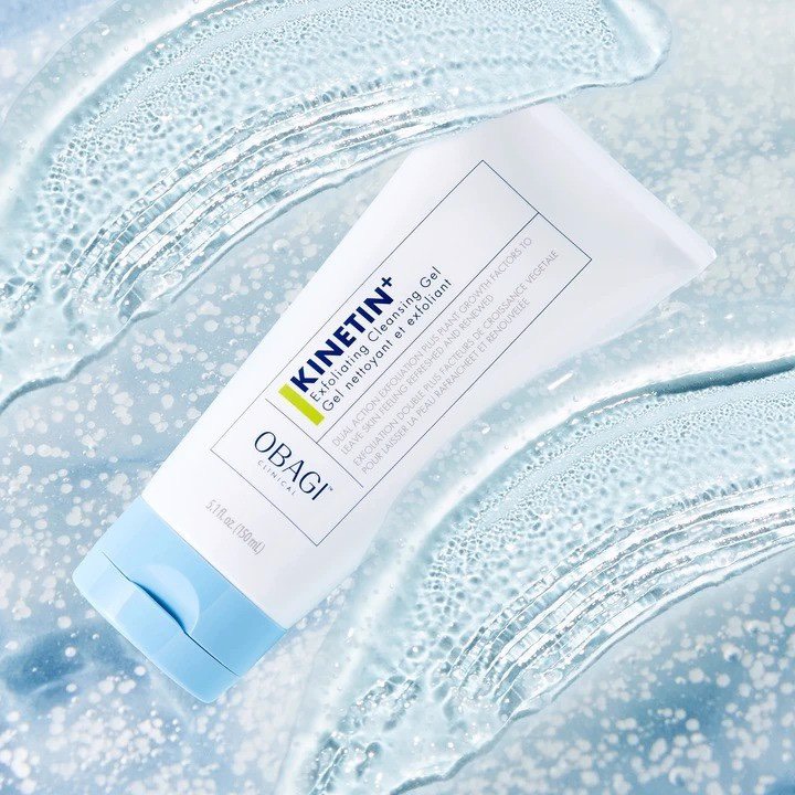 Sữa rửa mặt chứa Enzyme dành cho mọi loại da Obagi Clinical Kinetin+ Exfoliating Cleansing Gel