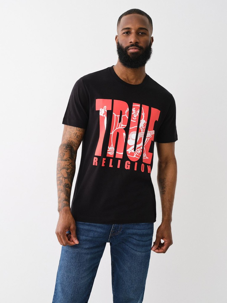 [ TRUE RELIGION ] TRUE BUDDHA LOGO TEE