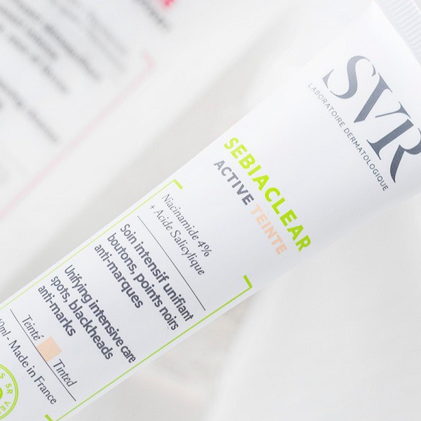 Kem Dưỡng Làm Giảm Mụn và Che Khuyết Điểm SEBIACLEAR Active Teinté 40ml