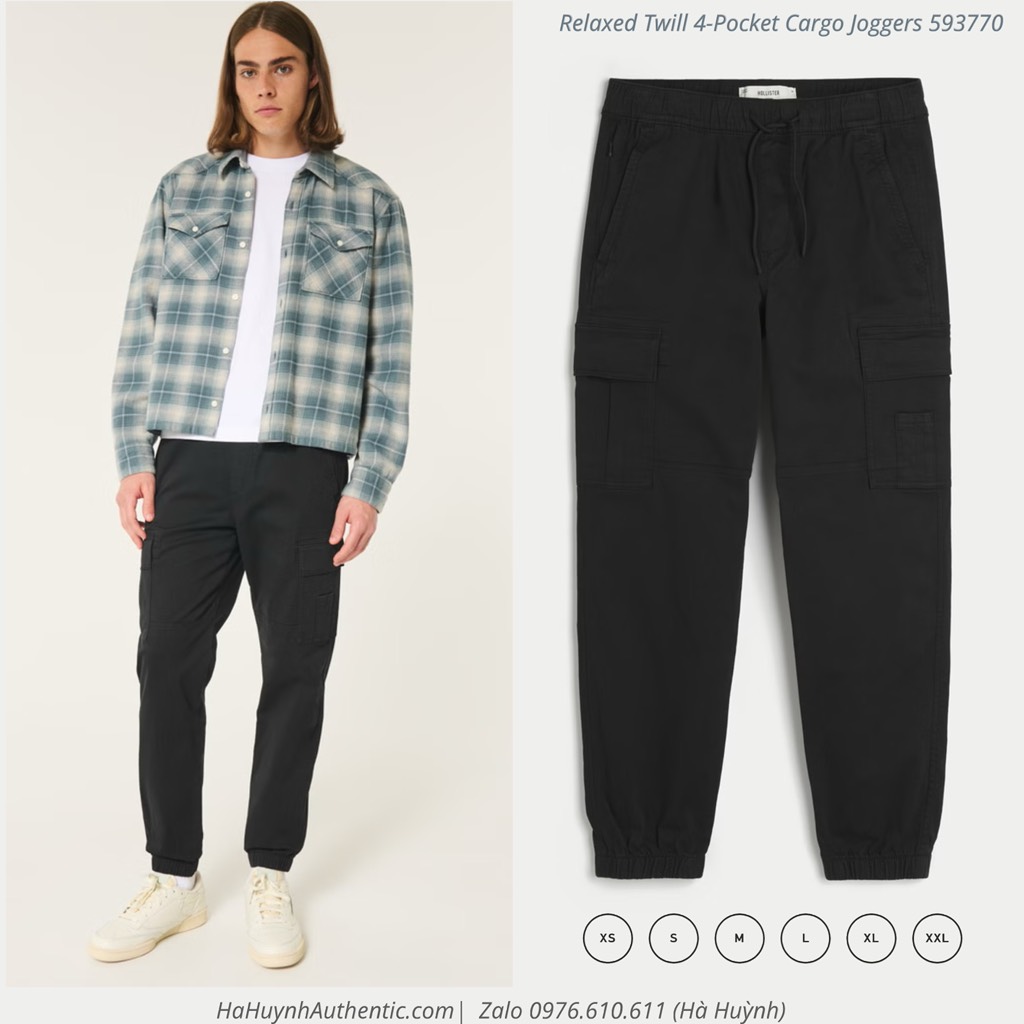 Quần Jogger nam Hollister