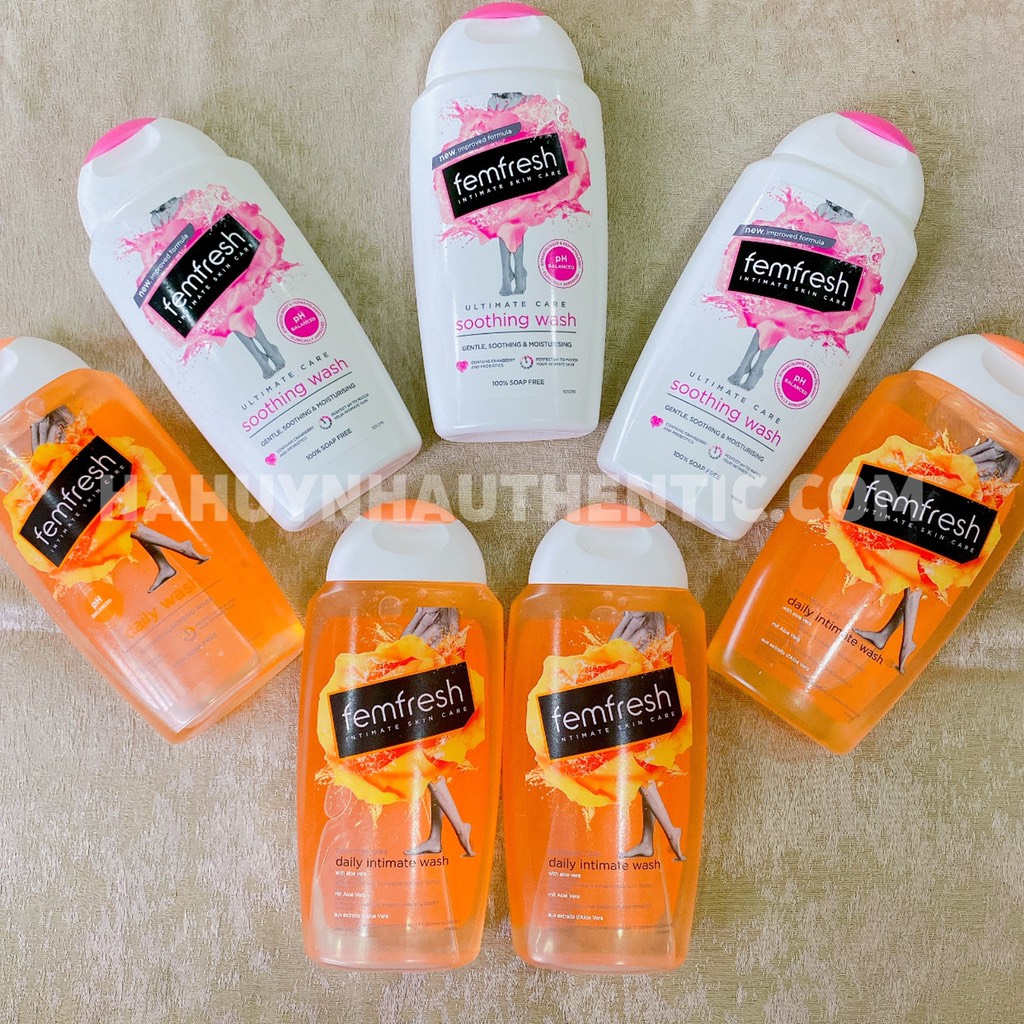 Dung dịch vệ sinh Femfesh UK (cam)