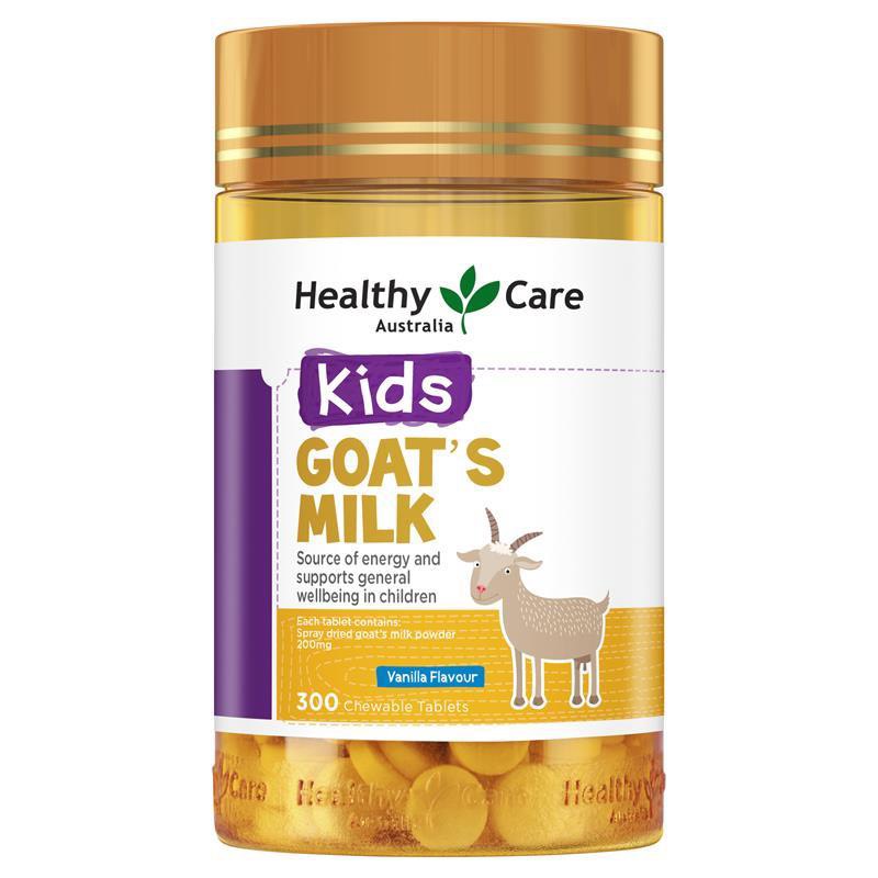 Kẹo sữa dê cho bé Healthy Care Goat Milk (300 viên)