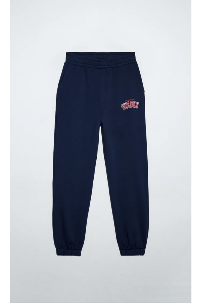 VARSITY JOGGING TROUSERS - NAVY BLUE