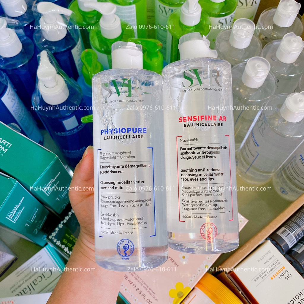 [Bill Pháp] Nước tẩy trang SVR dành cho da nhạy cảm