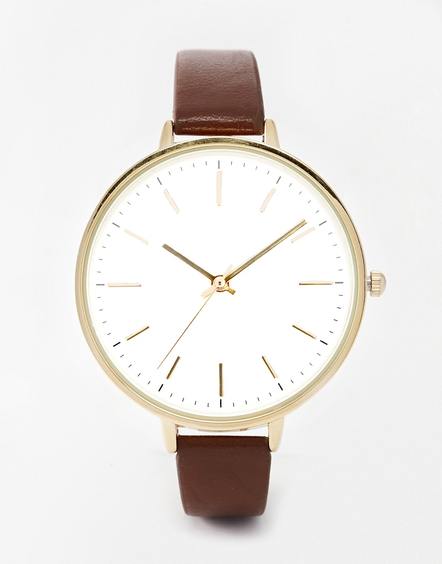 Đồng hồ dây da Asos