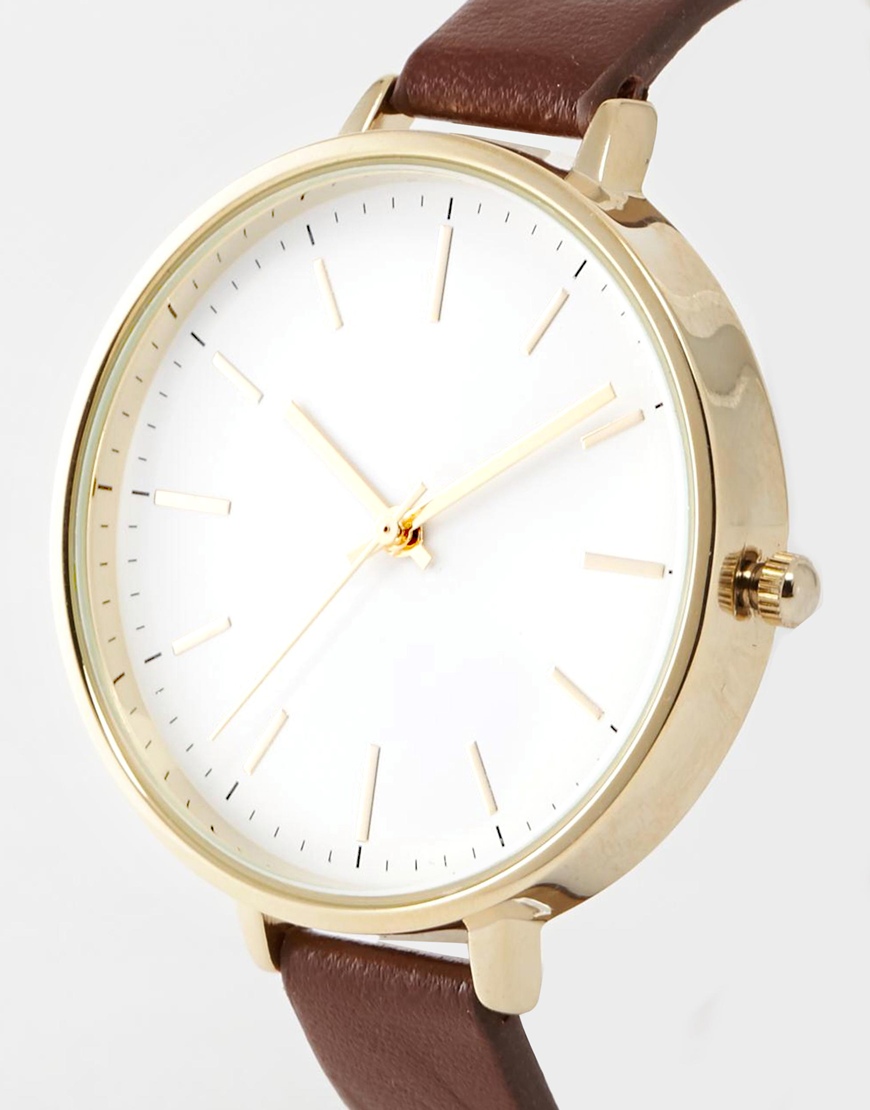 Đồng hồ dây da Asos