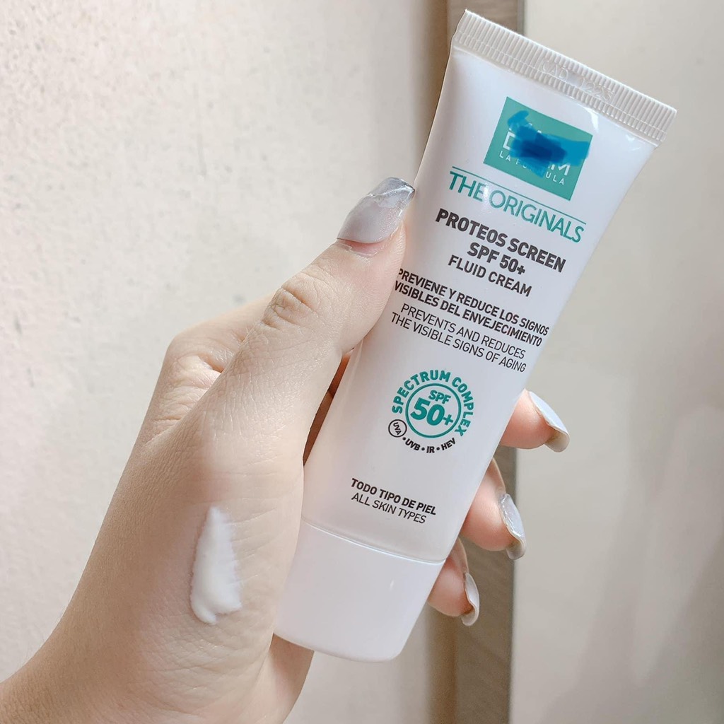 Kem chống nắng phổ rộng, chống lão hoá, ngăn ngừa nám MartiDerm The Originals Proteos Screen SPF50+ Fluid Cream